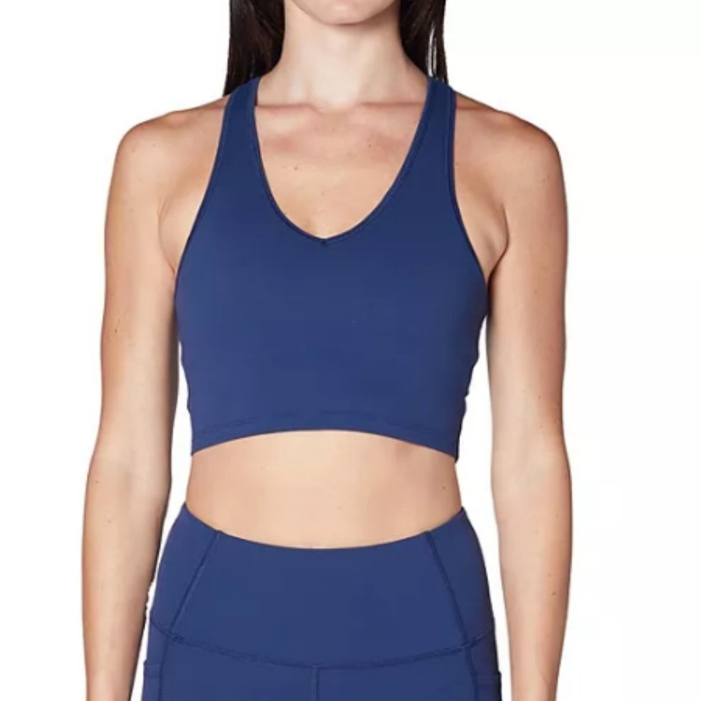 Gottex Studio Low-Impact Cami Sports Bra in Navy (Size S)
